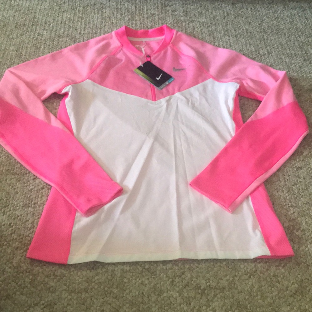 Nike quarter zip  jacket small NWT